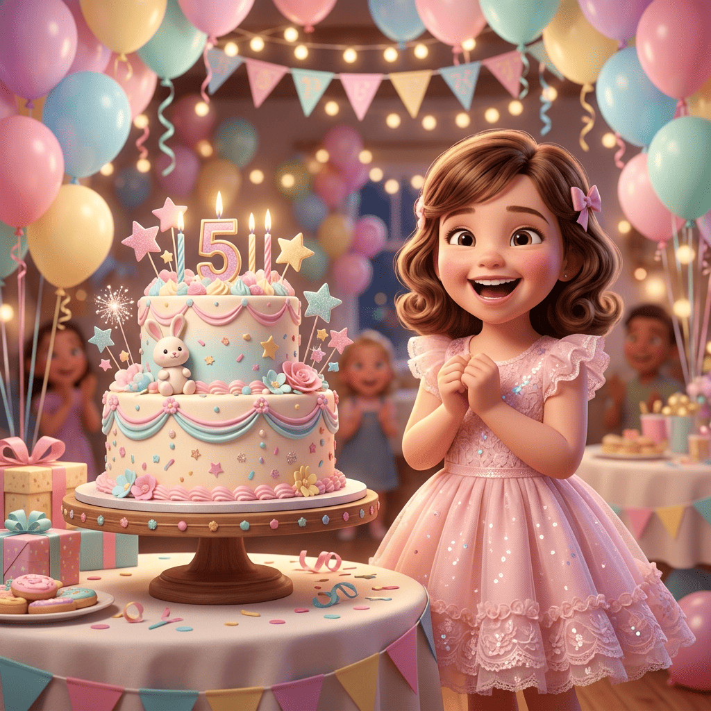 Birthday video invitations